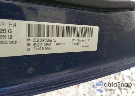 2014 Dodge Charger Police from USA, damaged, VIN 2C3CDXATXEH367031